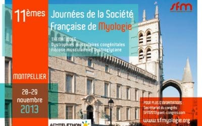 11èmes Journées de la Société Française de Myologie MONTPELLIER 2013