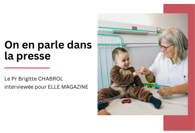 It’s in the press: Professor Brigitte CHABROL interviewed for ELLE MAGAZINE